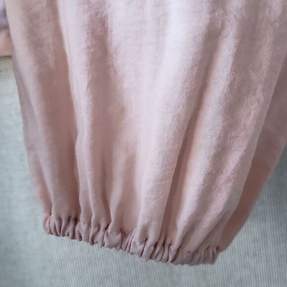 Lingchamp Blouse Nude - Crepe blouse. Size 36 = size S in US. - Picture 7 of 10